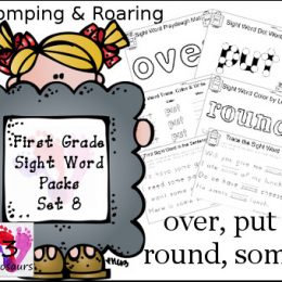 FREE Sight Word Packs