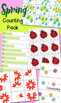 FREE Spring Counting Pack