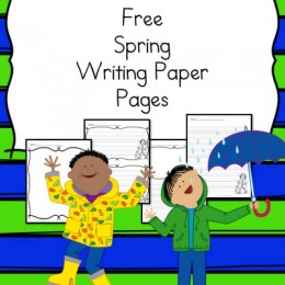 FREE Spring Themed Writing Papers