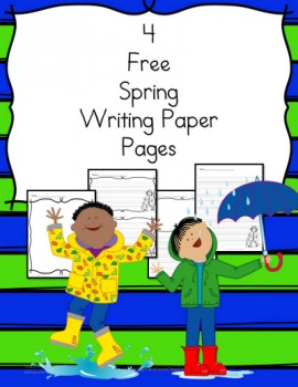 FREE Spring Themed Writing Papers