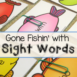 FREE Sight Word Fishing Game