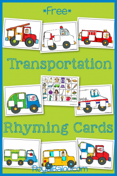 FREE Transportation Printables