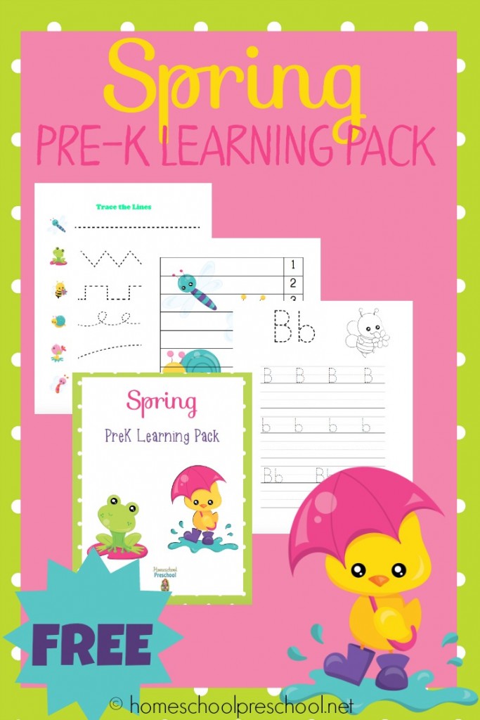 FREE Spring Learning Pack