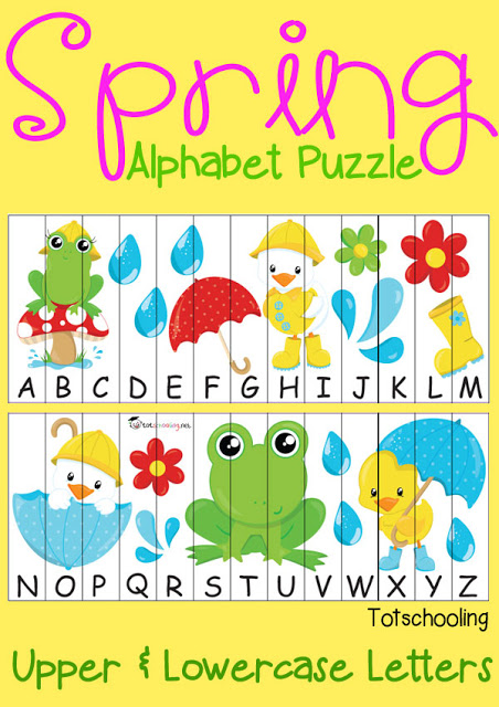 FREE Alphabet Puzzle