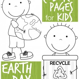 FREE Earth Day pages for Kids