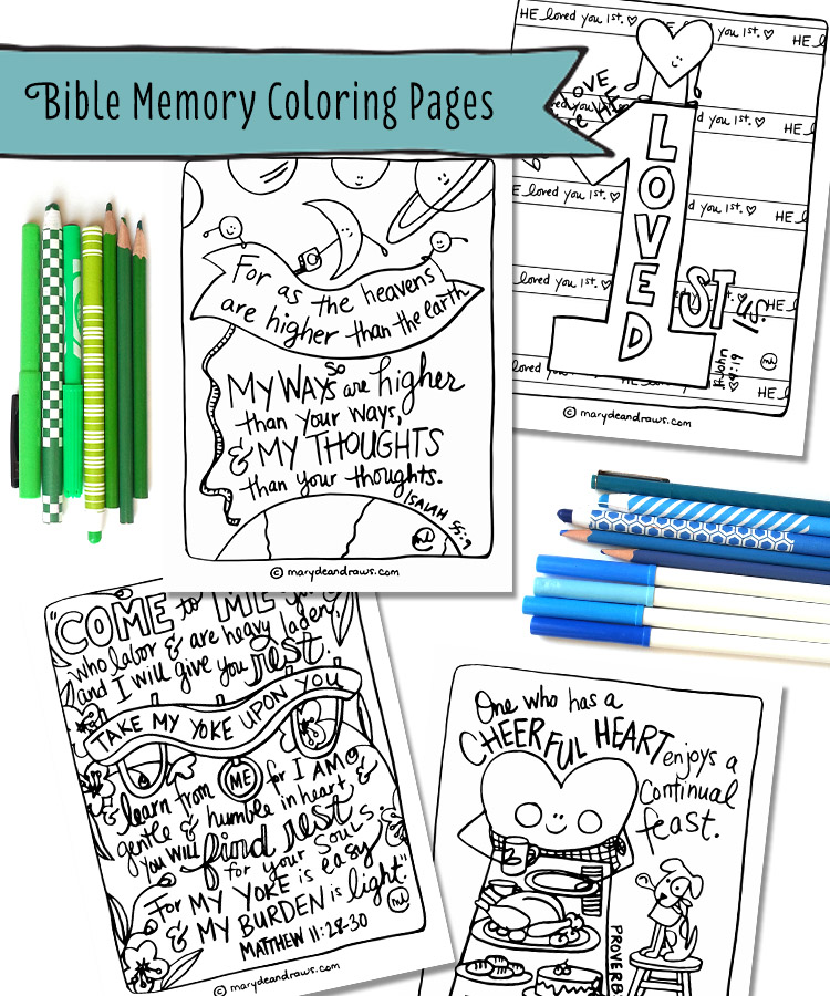 FREE Bible Drawing Pages