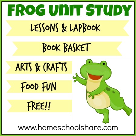 FREE Frog Lapbook and Unit Study