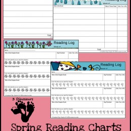 FREE Spring Reading Charts