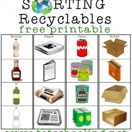 FREE Recycling Sortables