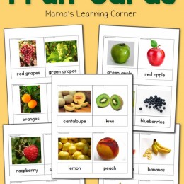 FREE Fruit Cards