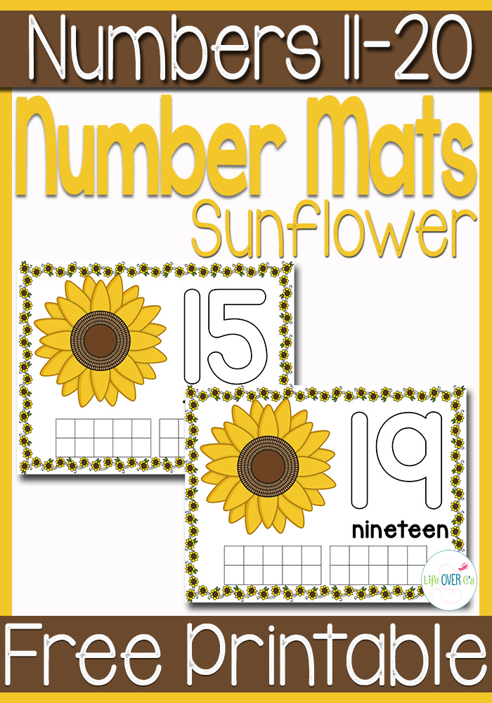 FREE Sunflower Mats