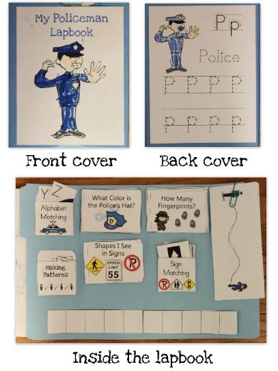 FREE Policeman Lapbook