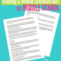 FREE Middle School Literature Pack