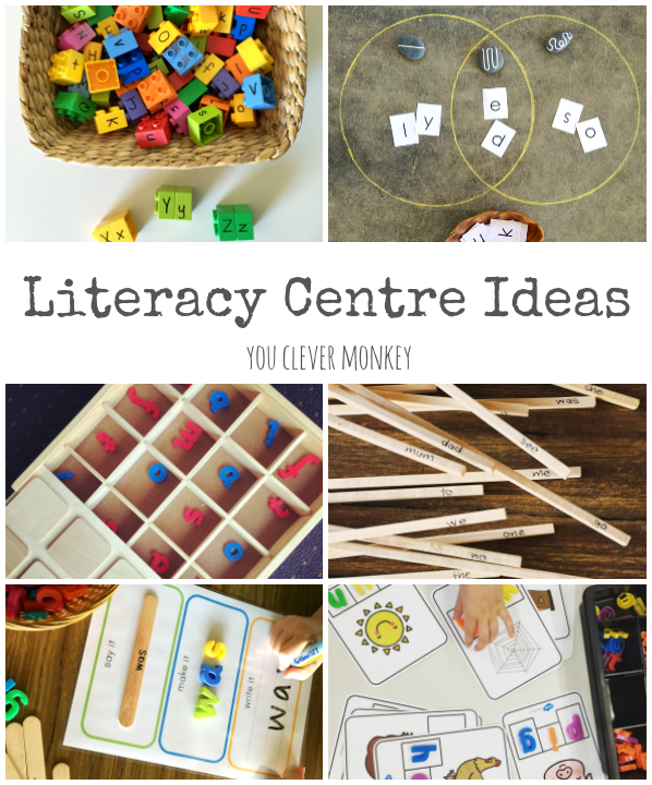 FREE Literacy Center Ideas