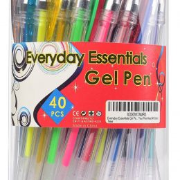 Everyday Essentials 40 Gel Pens Set Only $10! (67% Off!)