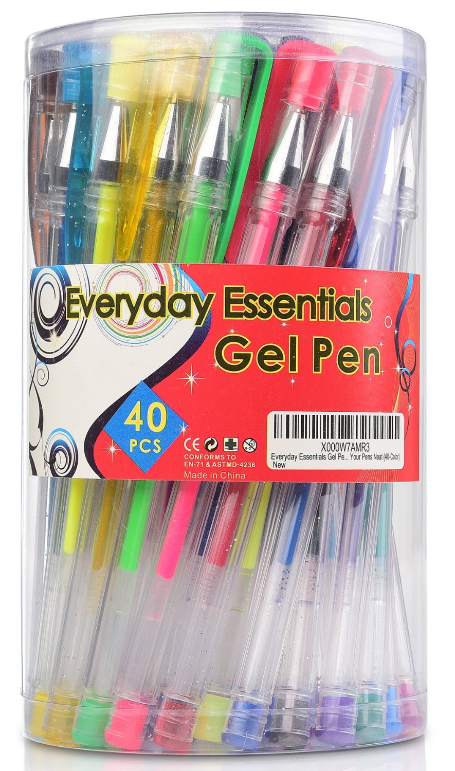 Everyday Essentials 40 Gel Pens Set Only $10! (67% Off!)