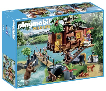 PLAYMOBIL Adventure Tree House Building Kit Only $48! (20% Off!)