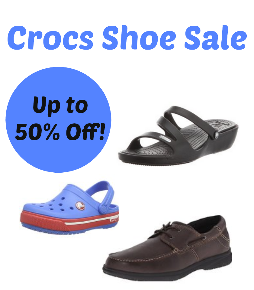 Crocs Shoe Sale - Up to 50% Off!