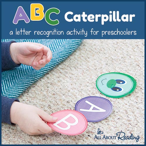 Free ABC Caterpillar Printable Activity