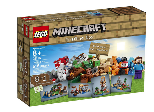 LEGO Minecraft Crafting Box Only $35.19! (Reg. $50!)