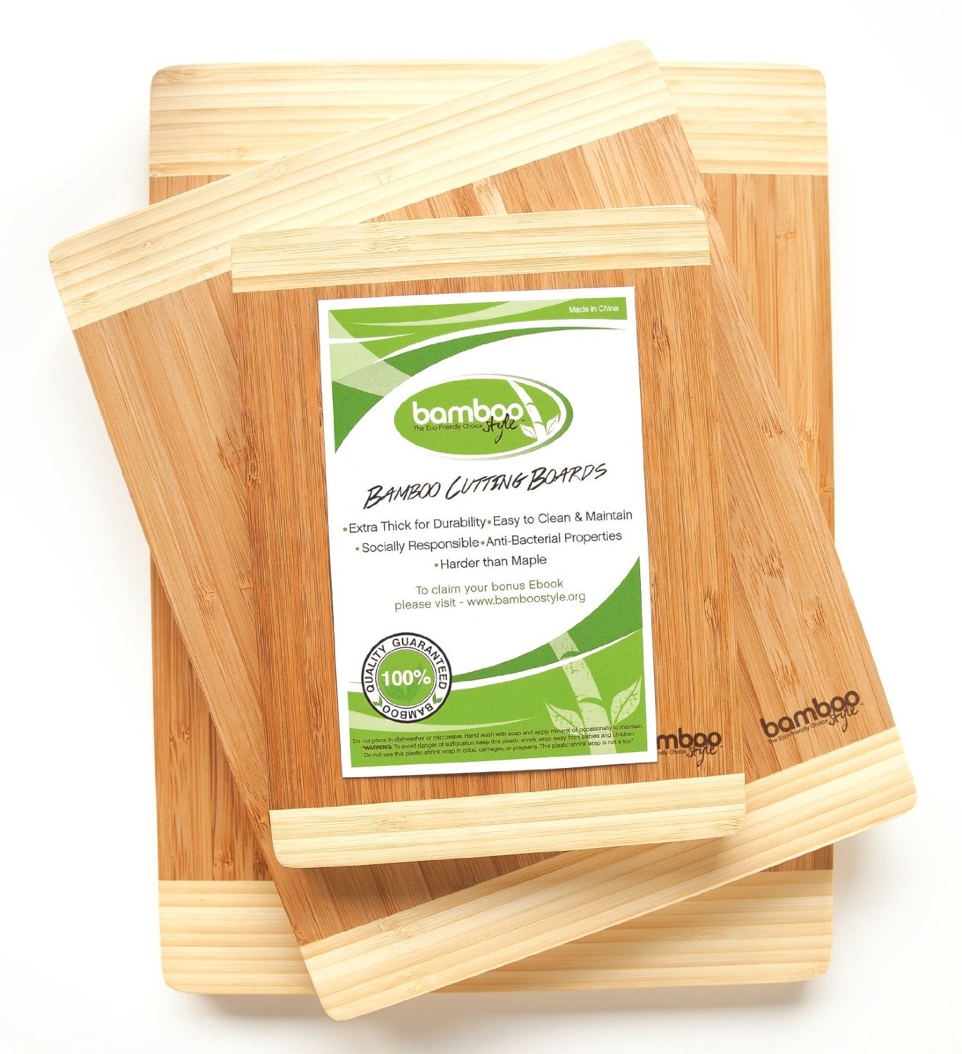 Bamboo Cutting Board Set Only $16! (68% Off!)