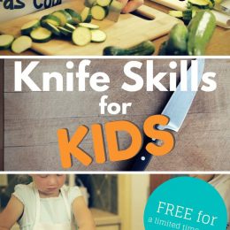 Free Knife Skills Lessons for Kids