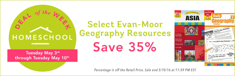 35% Off Evan-Moor Geography Resources