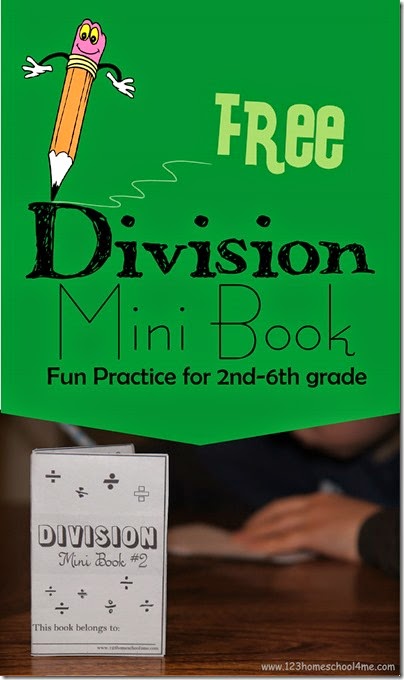 Free Division Mini Book