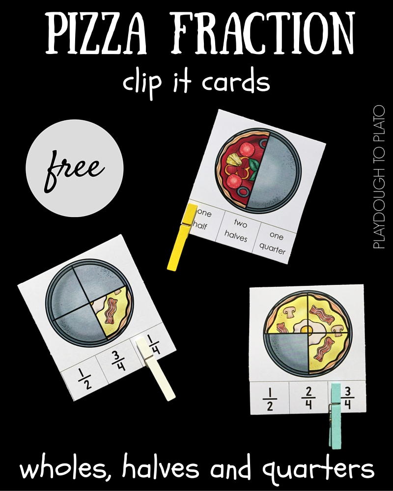 Pizza Fraction Cards