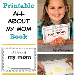 Free All About My Mom Printable Book