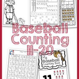 FREE BASEBALL COUNTING PACK (Instant Download)