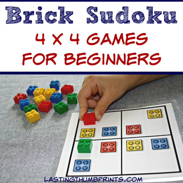 Free Brick Sudoku Game Printables