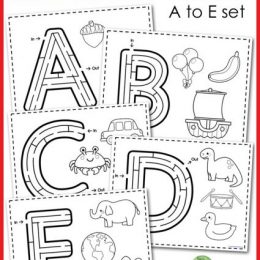 FREE Letter Mazes