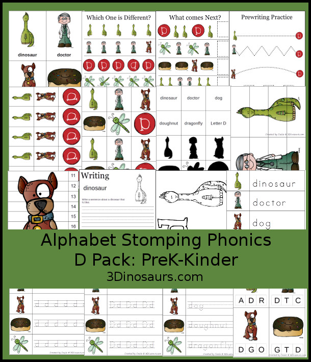 FREE Phonics D Pack