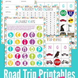 FREE Road Trip Printables