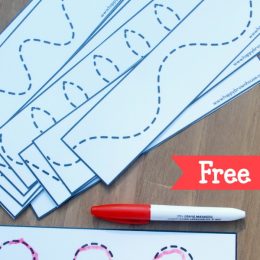FREE Tracing Lines Printables