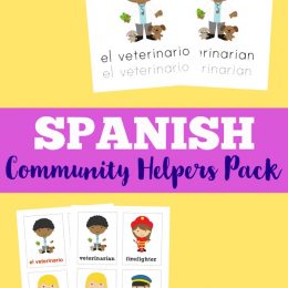 FREE Spanish Community Helpers Pack