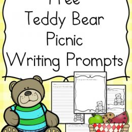 FREE Teddy Bear Picnic Writing Prompts Printables
