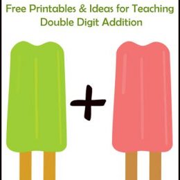 FREE Printables and Ideas for Teaching Double Digit Addition