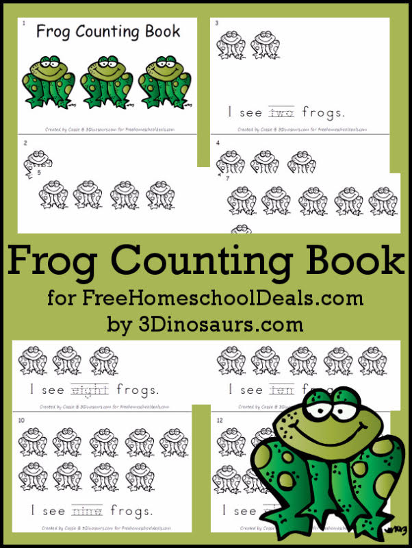 Frog Counting books