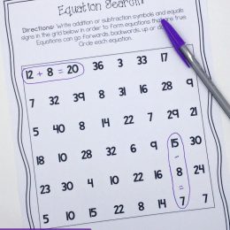 FREE Addition and Subtraction Puzzles