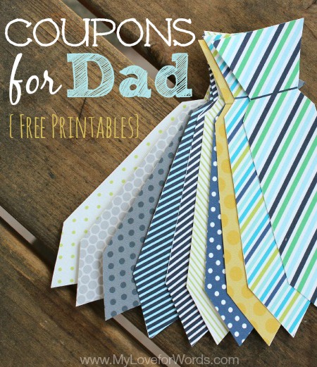 FREE Father's Day Coupons