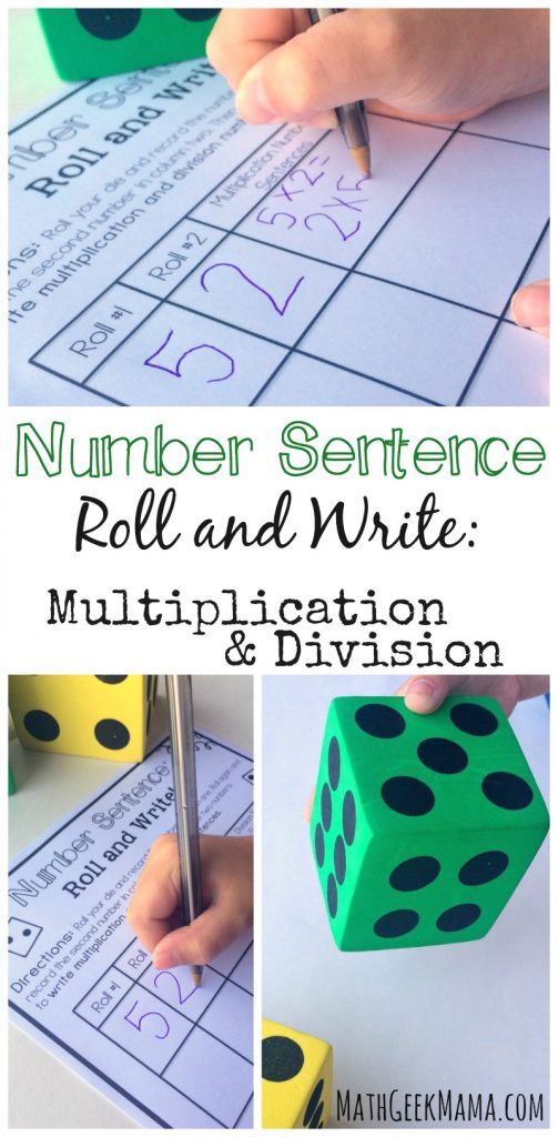 FREE Multiplication and Division Math Game