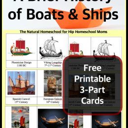 FREE Boats and Ships Printables