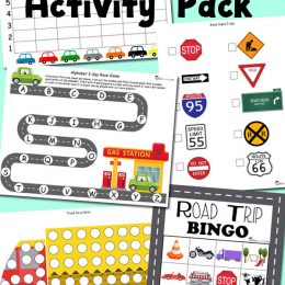 FREE Road Trip Activity Pack