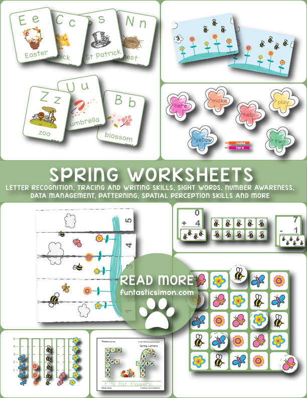 FREE Spring Worksheets