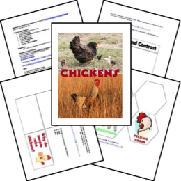 FREE Chickens Lapbook