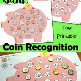 FREE Coin Recognition Printables
