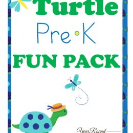 FREE PreK Turtle Pack