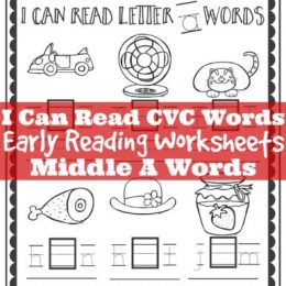 FREE I Can Read CVC Words Pack